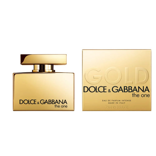 D&G - The One Gold Intense EDP For Women 75ML - דה וואן גולד אינטנס אדפ לאישה 75 מ"ל - דולצ'ה וגבאנה - pharm2u 