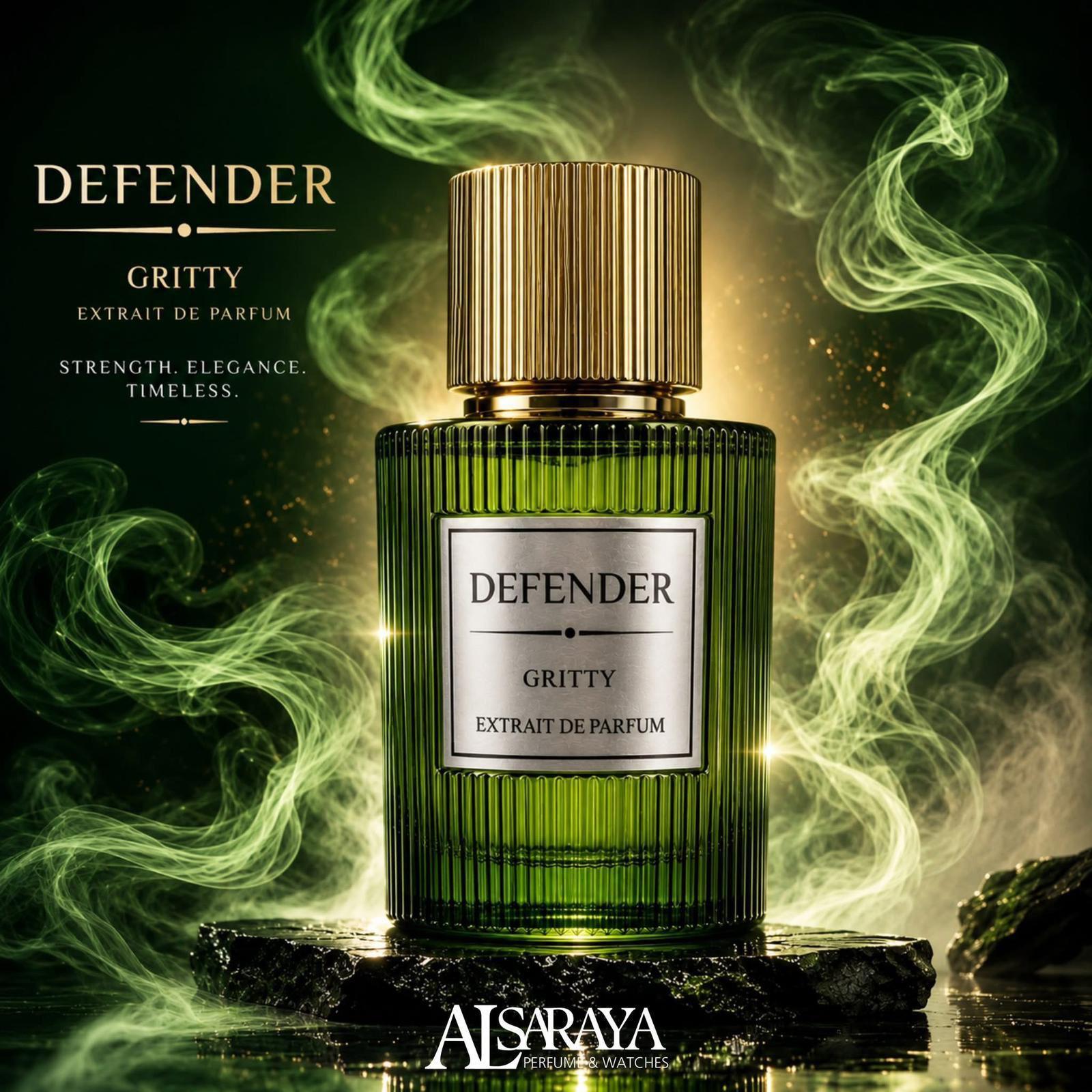 Dumel Defender Gritty Extrait de Parfum 100ml דפנדר גריטי בושם לגבר - pharm2u 