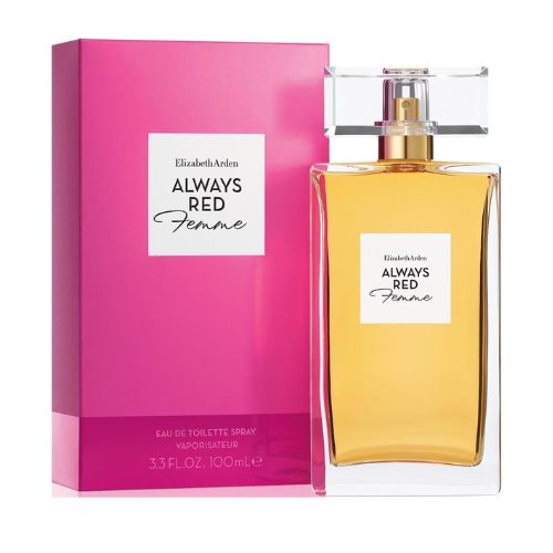 Elizabeth Arden - Always Red Femme EDT For Women 100ML - אלווייז רד פאם אדט לאישה 100 מ"ל - אליזבת ארדן - pharm2u 