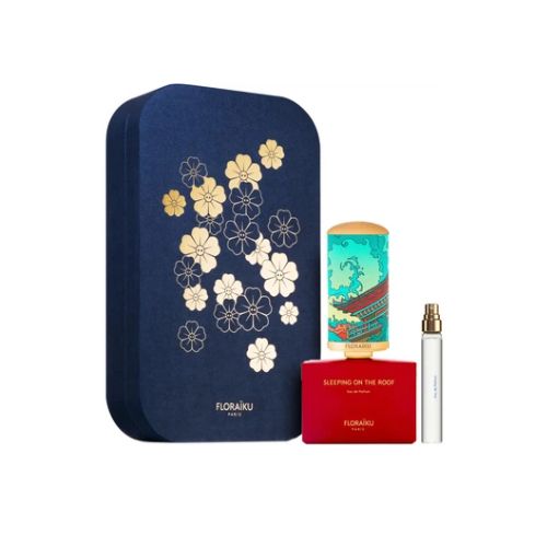 Floraiku Paris - Sleeping On The Roof 2PCS EDP Unisex 50ML + Mini 10ML - סליפינג און דה רוף מארז 2 חלקים אדפ יוניסקס 50 מ"ל + בושם מוקטן 10 מ"ל - פלורייקו פריז - pharm2u 