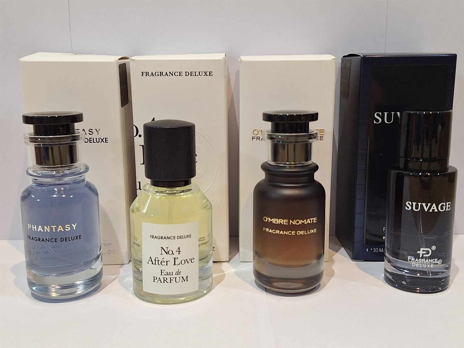 Fragrance Deluxe 4 X 30ml מארז 4 בשמים קטנים לגבר - pharm2u 