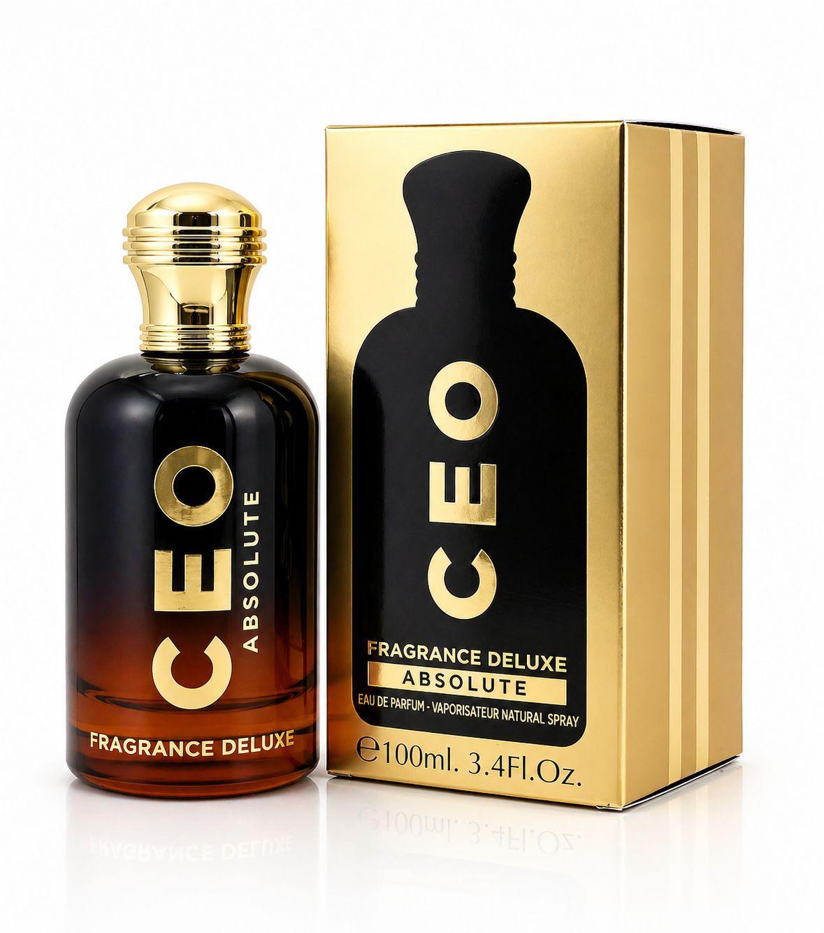 Fragrance Deluxe CEO Absolute EDP 100ml פרגרנס דלוקס סי אי או אבסולוט בושם לגבר - pharm2u 