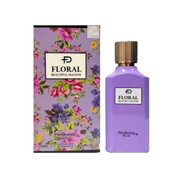 Fragrance Deluxe Floral Beautiful Magone EDP 100ml פרגרנס דלוקס פלורל ביוטיפול מגוןבושם לאישה - pharm2u 