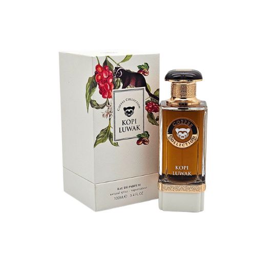 Fragrance World - Coffe Collection Kopi Luwak EDP Unisex 100ML - קופי קולקשן קופי לוואק אדפ יוניסקס 100 מ"ל - פרגרנס וורלד - pharm2u 