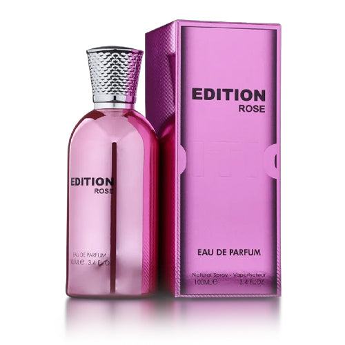 Fragrance World - Edition Rose EDP For Women 100ML - אדישן רוז אדפ לאישה 100 מ"ל - פרגרנס וורלד - pharm2u 