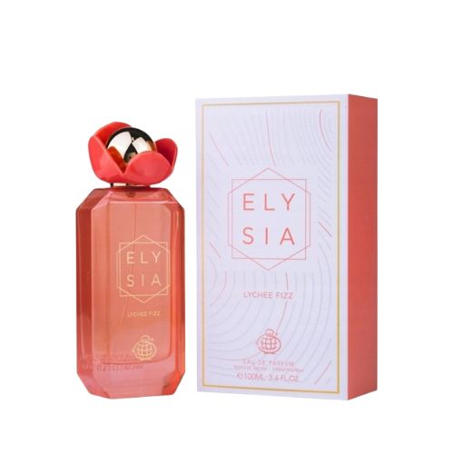 Fragrance World - Elysia Lychee Fizz EDP Unisex 100ML - אליסיה ליצ'י פיז אדפ יוניסקס 100 מ"ל - פרגרנס וורלד - pharm2u 