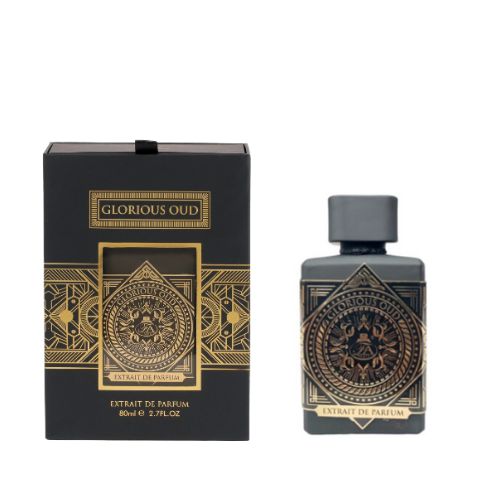 Fragrance World - Glarious Oud EDP Unisex 80ML - גלוריוס אוד אדפ יוניסקס 80 מ"ל - פרגרנס וורלד - pharm2u 