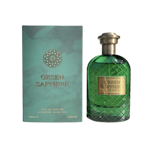 Fragrance World - Green Sapphire EDP For Men 100ML - גרין ספיר אדפ לגבר 100 מ"ל - פרגרנס וורלד - pharm2u 