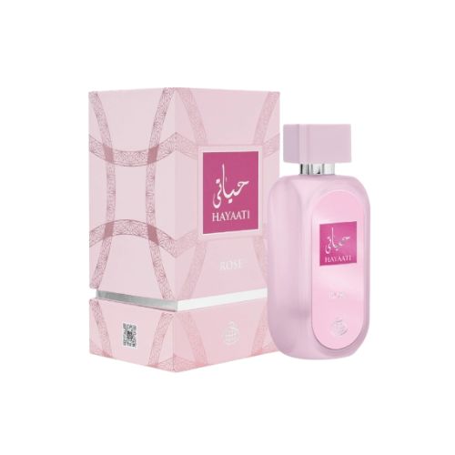 Fragrance World - Hayaati Rose EDP For Women 100ML - חייאתי רוז אדפ לאישה 100 מ"ל - פרגרנס וורלד - pharm2u 