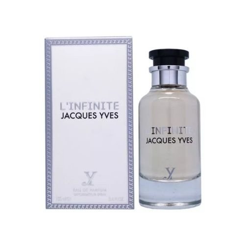 Fragrance World - Jacques Yves L'Infinite EDP For Men 100ML - ג'ק איב ל'אינפיניט אדפ לגבר 100 מ"ל - פרגרנס וורלד - pharm2u