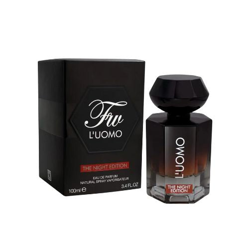 Fragrance World - L'Uomo The Night Edition EDP For Men 100ML - ל'אומו דה נייט אדישן אדפ לגבר 100 מ"ל - פרגרנס וורלד - pharm2u 