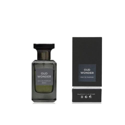 Fragrance World - Oud Wonder EDP For Men 80ML - אוד וונדר אדפ לגבר 80 מ"ל - פרגרנס וורלד - pharm2u 