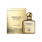 Fragrance World - Proud Of You Leather EDP For Men 100ML - פראוד אוף יו לטר אדפ לגבר 100 מ"ל - פרגרנס וורלד - pharm2u