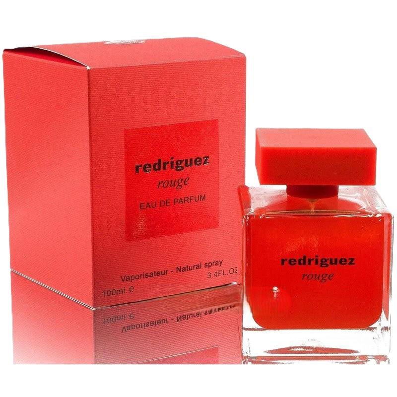 Fragrance World Redriguez Rouge רדריגויז רוז' פרגרנס וורלד לאישה א.ד.פ 100 מ"ל-pharm2u