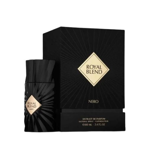 Fragrance World - Royal Blend Nero Extrait De Parfum Unisex 100ML - רויאל בלנד נרו אקסטרייט דה פרפיום יוניסקס 100 מ"ל - פרגרנס וורלד - pharm2u 