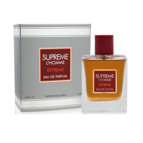 Fragrance World - Suprem L'Homme Extreme EDP Unisex 100ML - סופרם להום אקסטרים אדפ יוניסקס 100 מ"ל - פרגרנס וורלד - pharm2u 
