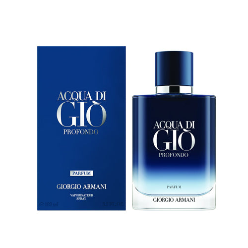 Giorgio Armani - Acqua Di Gio Profondo Parfum For Men 100ML - אקווה דה ג'יאו פרופונדו פרפיום לגבר 100 מ"ל - ג'ורג'יו ארמני - pharm2u 