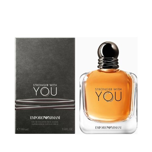 Giorgio Armani - Stronger With You EDT For Men 100ML - סטרונגר וויט יו אדט לגבר 100 מ"ל - ג'ורג'יו ארמני - pharm2u 