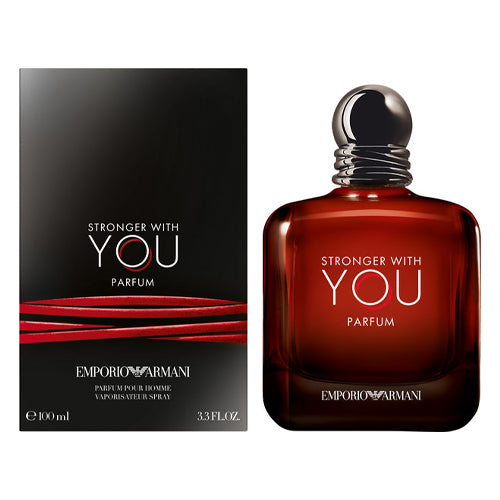 Giorgio Armani - Stronger With You Parfum For Men 100ML - סטרונגר וויט יו פרפיום לגבר 100 מ"ל - ג'ורג'יו ארמני - pharm2u 