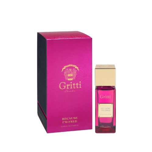Gritti - Because I'm Free Extrait De Parfum Unisex 100ML - ביקוז איים פרי אקסטרייט דה פרפיום יוניסקס 100 מ"ל - גריטי - pharm2u 