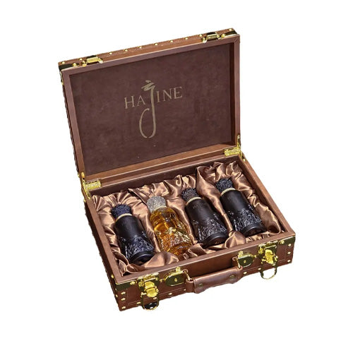 Hajine - La Malle 4PCS EDP Unisex 100ML - לה מאל מארז 4 חלקים אדפ יוניסקס 100 מ"ל - האג'ין - pharm2u 