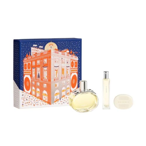 Hermes - Barenia 3PCS EDP Unisex 100ML + Mini 15ML + Soap 25Gr - ברניה מארז 3 חלקים אדפ יוניסקס 100 מ"ל + בושם מוקטן 15 מ"ל + סבון 25 גרם - הרמס - pharm2u 
