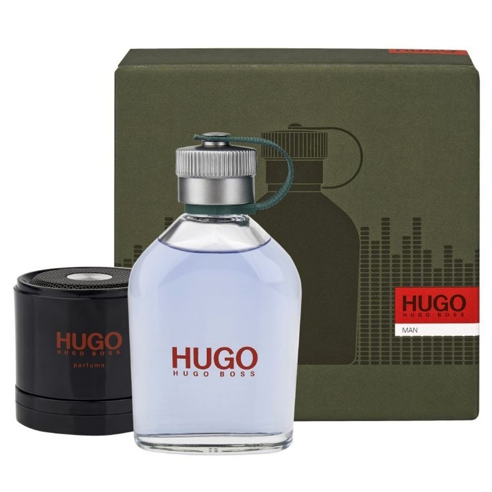 Hugo Man Set 125 ml EDT+Speaker הוגו בוס מארז לגבר בושם ורמקול - pharm2u 