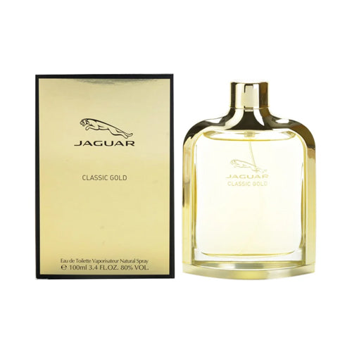 Jaguar - Classic Gold For Men 100ML - קלאסיק גולד אדט לגבר 100 מ"ל - יגואר - pharm2u 