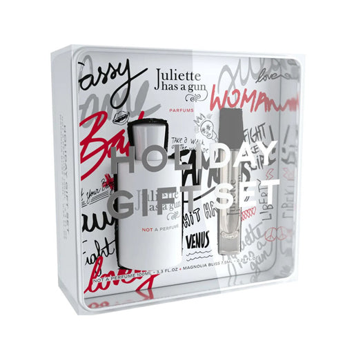 Juliette Has A Gun - Not A Perfume 2PCS EDP For Women 100ML + Mini 7ML - נוט אה פרפיום מארז 2 חלקים אדפ לאישה 100 מ"ל + בושם מוקטן 7.5 מ"ל - ג'ולייט האז אה גאן - pharm2u