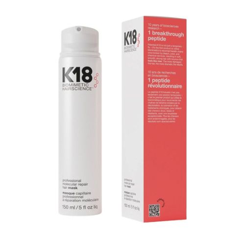 K18 - Leave In Molecular Repair 150ML - מסכה ללא שטיפה לתיקון ושיקום מולקולרי של השיער 150 מ"ל - קיי 18 - pharm2u 
