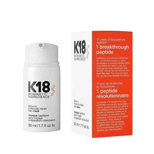 K18 - Leave In Molecular Repair 50ML - מסכה ללא שטיפה לתיקון ושיקום מולקולרי של השיער 50 מ"ל - קיי 18 - pharm2u 