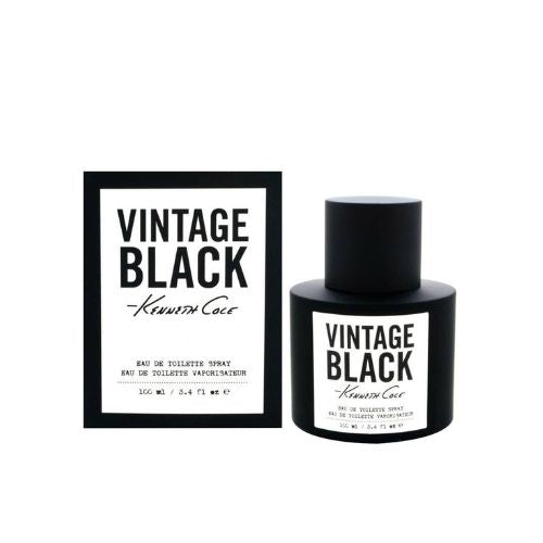 Kenneth Cole - Vintage Black EDT For Men 100ML - וינטג' בלאק אדט לגבר 100 מ"ל - קנת קול - pharm2u 