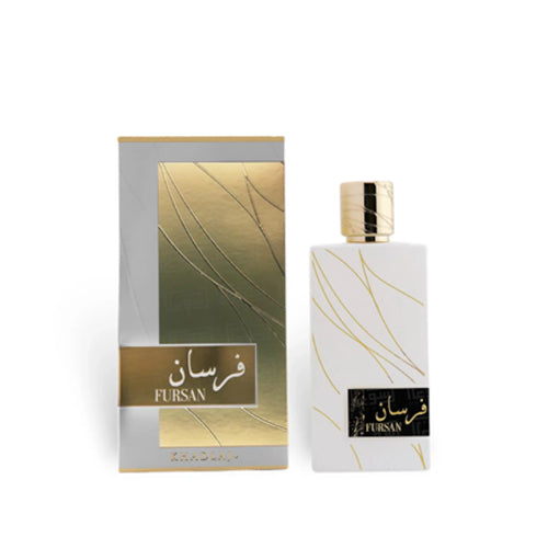 Khadlaj - Fursan White EDP Unisex 100ML - פורסן ווייט אדפ יוניסקס 100 מ"ל - קאדלאג' - pharm2u 