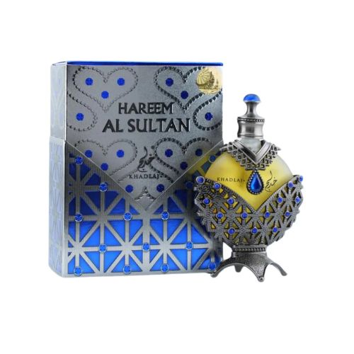Khadlaj - Hareem Al Sultan Antique Blue Perfume Oil Unisex 35ML - הרים אל סולטן אנטיק בלו פרפיום אויל יוניסקס 35 מ"ל - קאדלאג' - pharm2u 