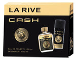 סט לגבר LA RIVE CASH בושם + דאודורנט-pharm2u