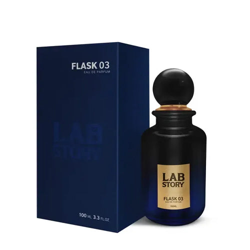 Lab Story - Flask 03 EDP Unisex 100ML - פלאסק 03 אדפ יוניסקס 100 מ"ל - לאב סטורי - pharm2u 