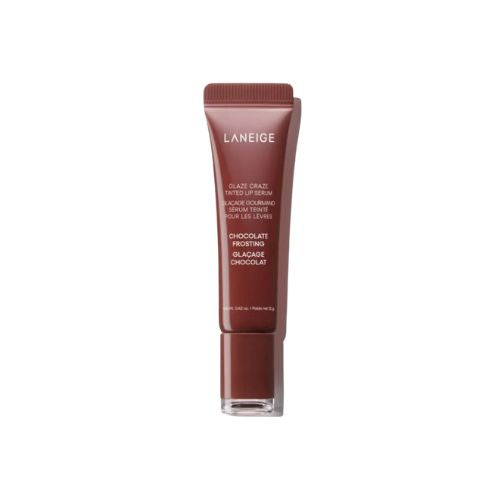 Laneige - Glaze Craze Tinted Lip Serum Chocolate Frosting 12Gr - סרום שפתיים שוקולד פרוסטינג 12 גרם - לנייג' - pharm2u 