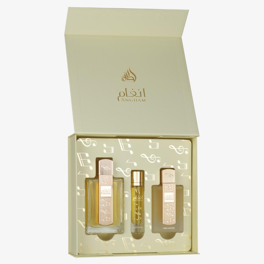 Lattafa Angham 3pcs Gift Set לטאפה אנגהם מארז 3 חלקים לאישה - pharm2u