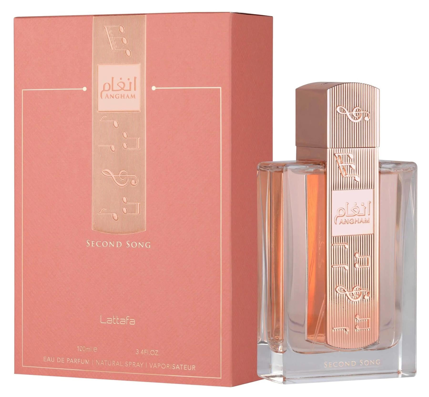 Lattafa  Angham Second Song EDP 100ml לטאפה אנגהם סקנד סונג בושם לאישה - pharm2u 