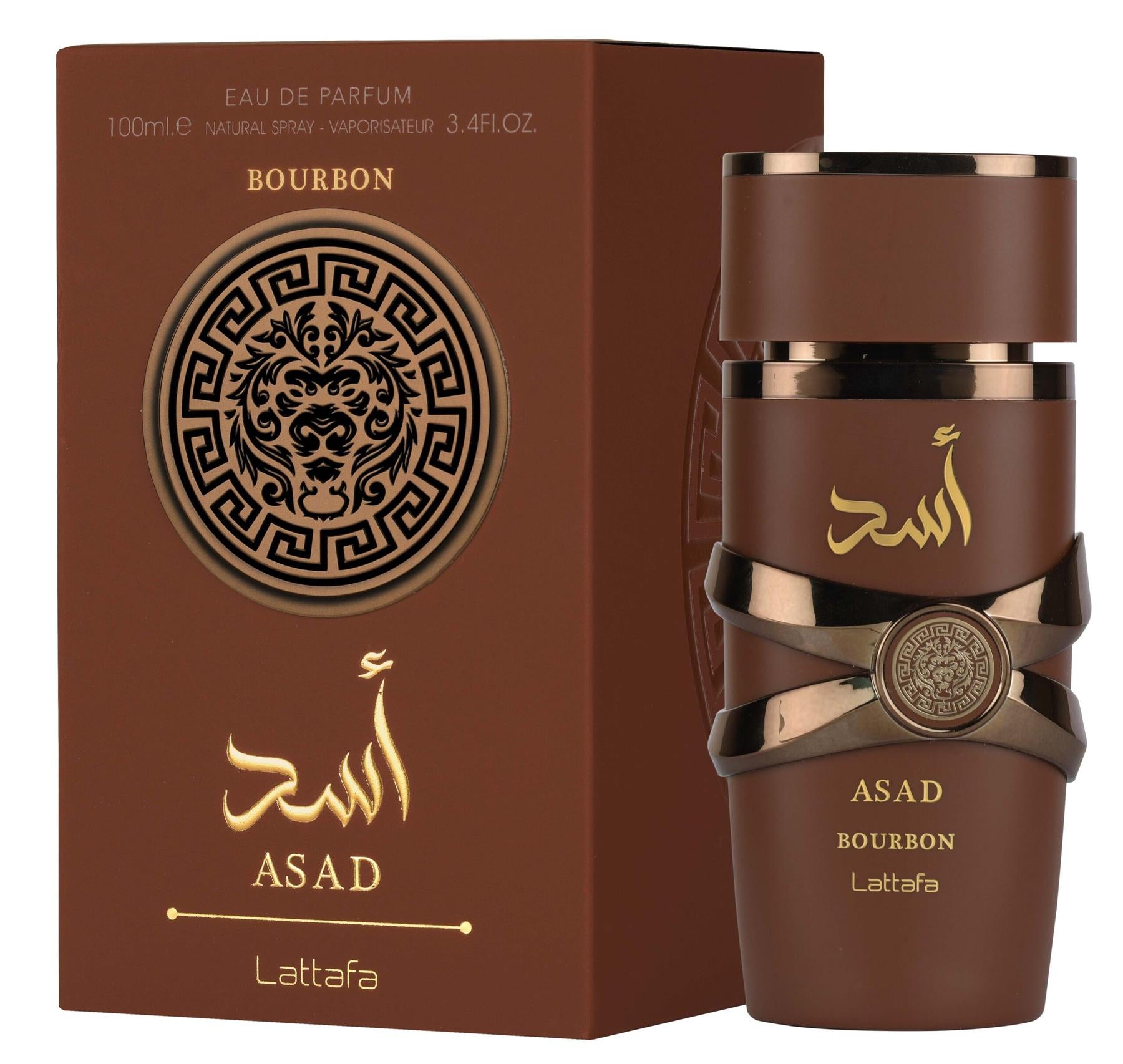 Lattafa Asad Bourbon EDP 100ml לטאפה אסאד בורבון לגבר - pharm2u 