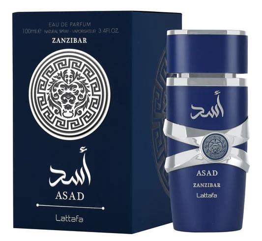 בשמי דיופ - Lattafa Asad Zanzibar לטאפה אסאד זנזיבר לגבר א.ד.פ 100 מ"ל