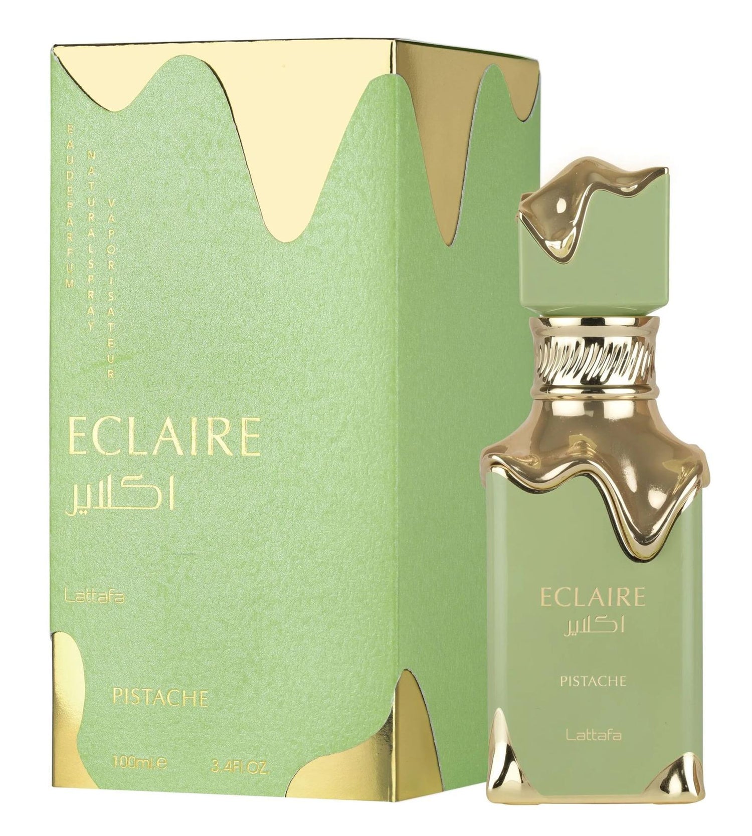 Lattafa Eclaire Pistache EDP 100ml לטאפה אקליר פיסטש בושם יוניסקס - pharm2u 