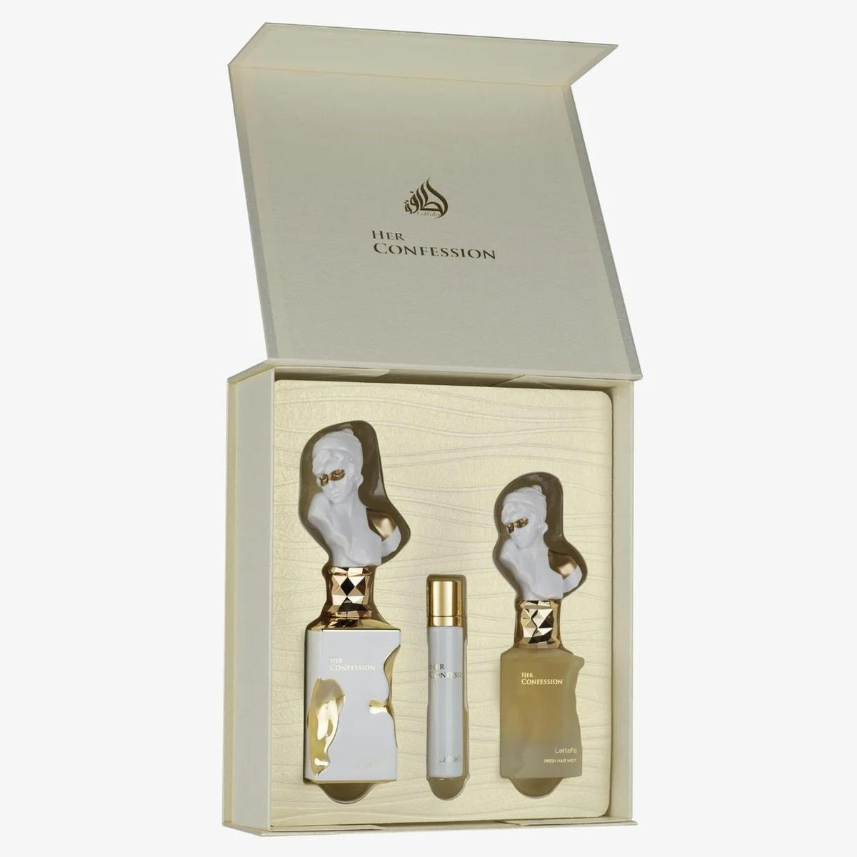 Lattafa Her Confession 3pcs Gift Set לטאפה הר קונפשן סט 3 חלקים - pharm2u