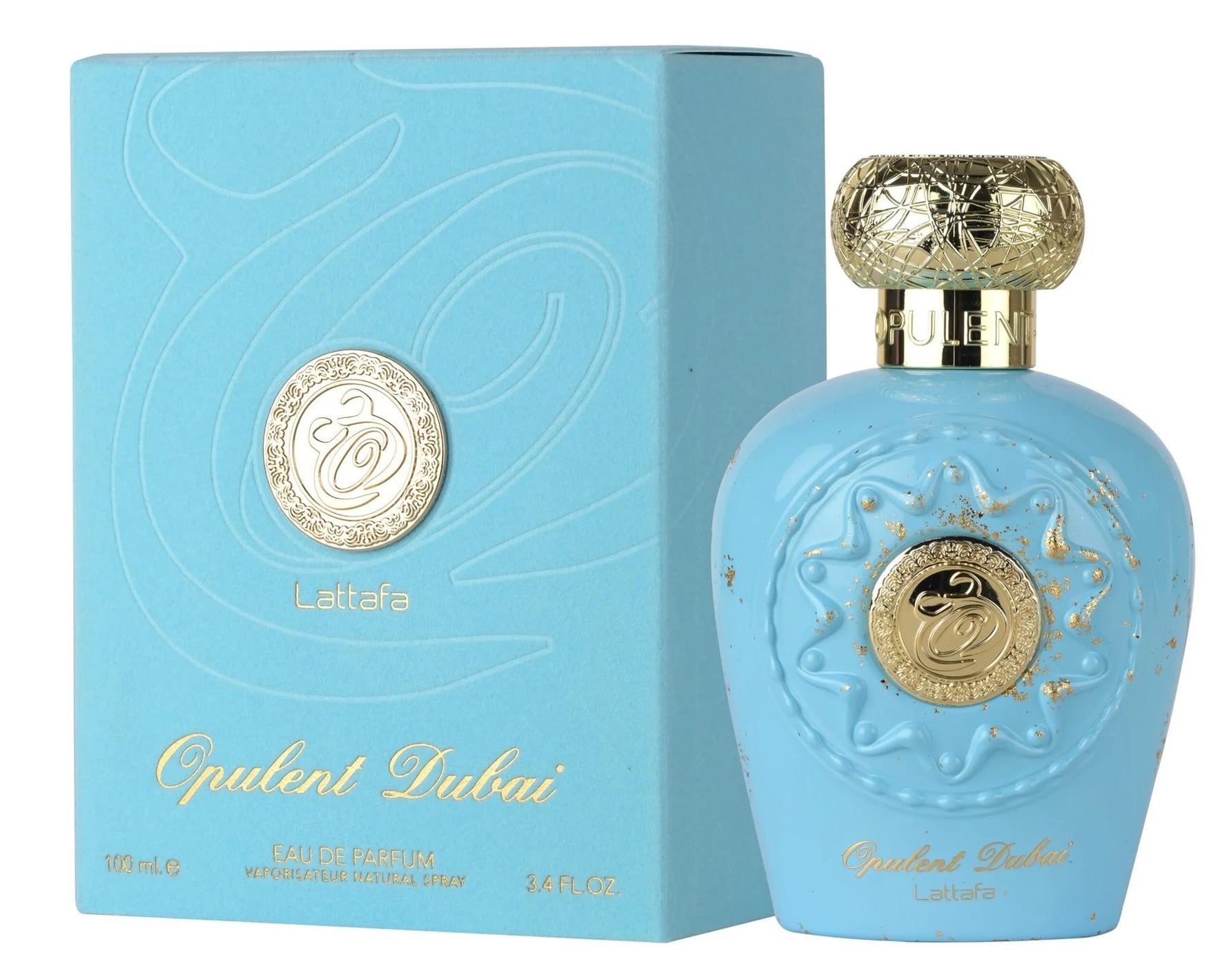 Lattafa Opulent Dubai EDP 100ml לטאפה אופולנט דובאי בושם יוניסקס - pharm2u 