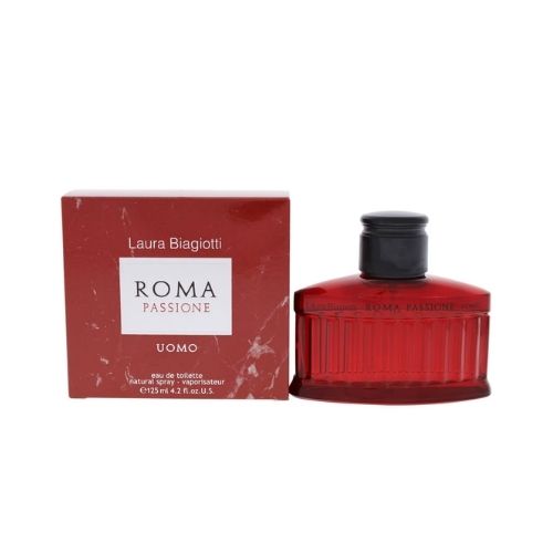 Laura Biagiotti - Roma Passione Uomo EDT For Men 125ML - רומא פאשן אומו אדט לגבר 125 מ"ל - לאורה ביגוטי - pharm2u 
