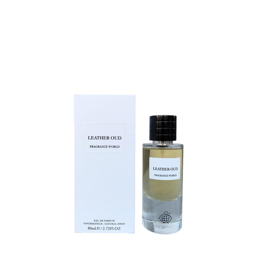 Leather Oud Fragrance World לאדר ווד פרגרנס וורלד יוניסקס א.ד.פ 100 מ"ל-pharm2u