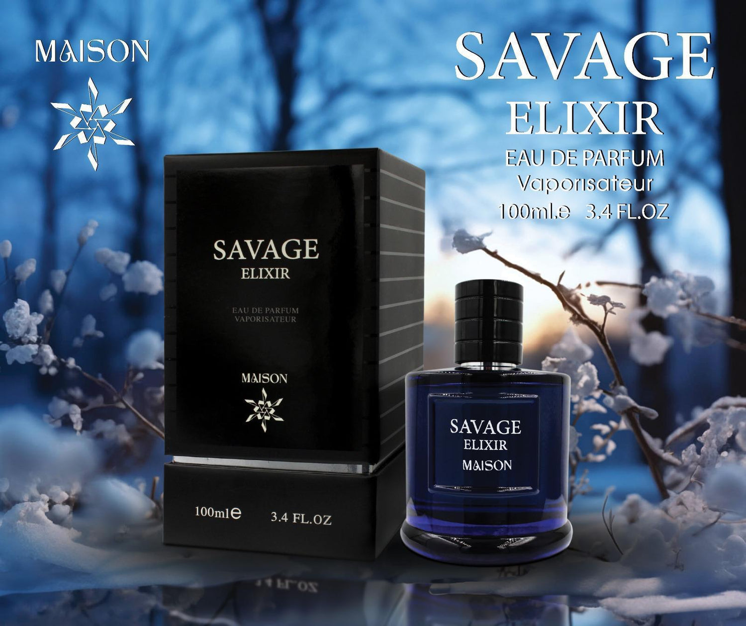 Maison Savage Elixir EDP 100 ml מייסון סבג' אלקסיר בושם לגבר - pharm2u 