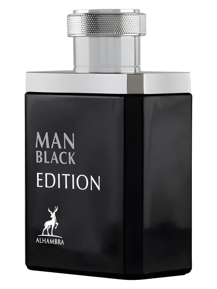 Man Black Edition Maison Alhambra EDP 30ml מן בלאק אדישן מייסון אלהמברהבושם לגבר - pharm2u 