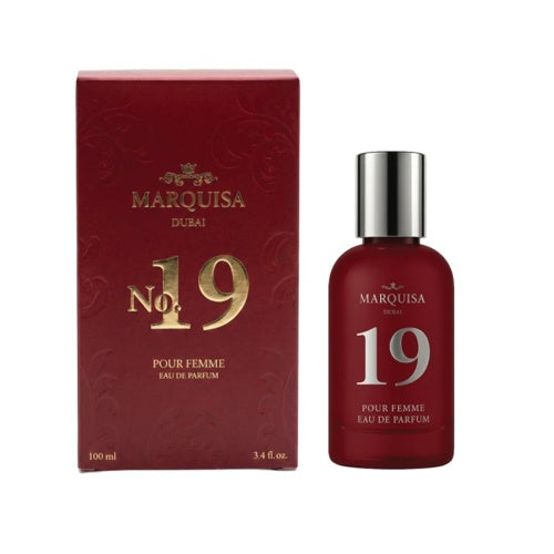 Marquisa Dubai - No.19 EDP For Women 100ML - מספר 19 אדפ לאישה 100 מ"ל - מרקיזה דובאי - pharm2u 
