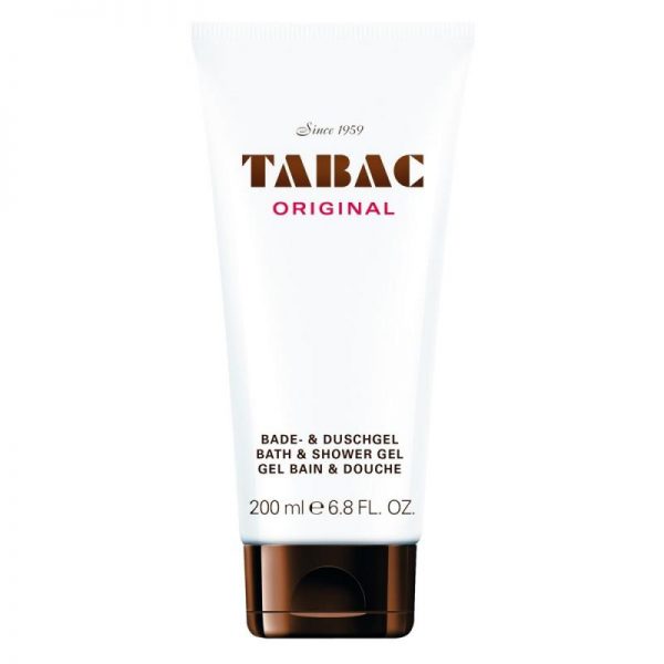 Maurer & Wirtz Tabac Bath & Shower Gel 200ml   טבק ג'ל רחצה לגבר - pharm2u 